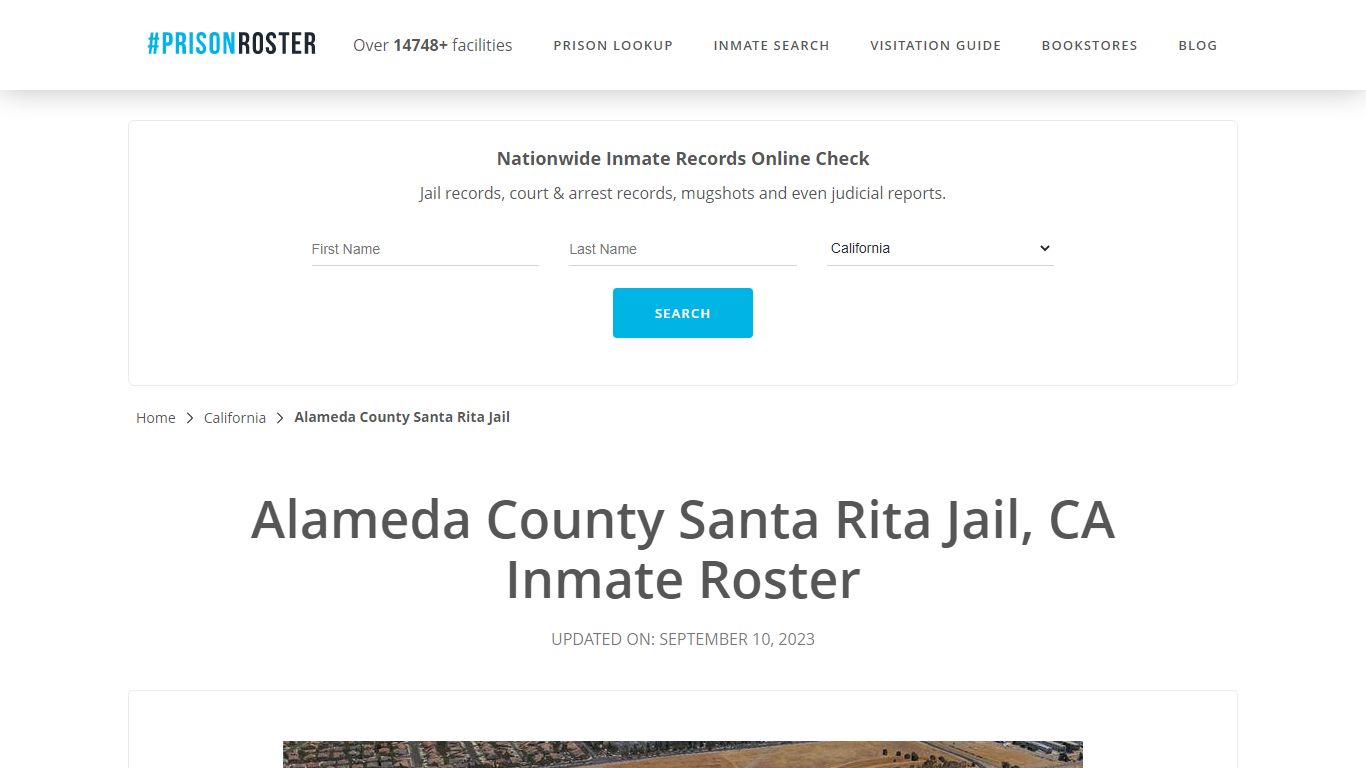 Alameda County Santa Rita Jail, CA Inmate Roster - Prisonroster